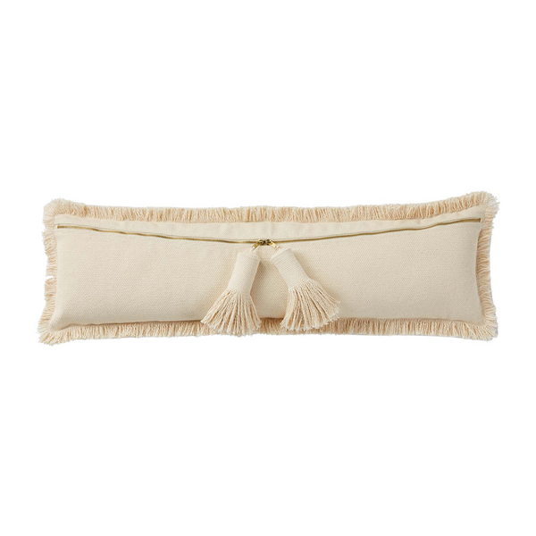 Long Tassle Zipper Pillow