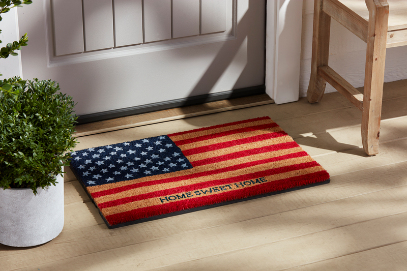 American Flag Doormat