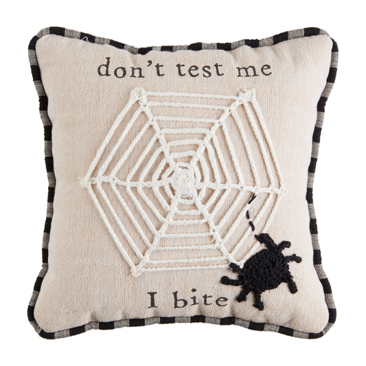 I Bite Mini Pillow