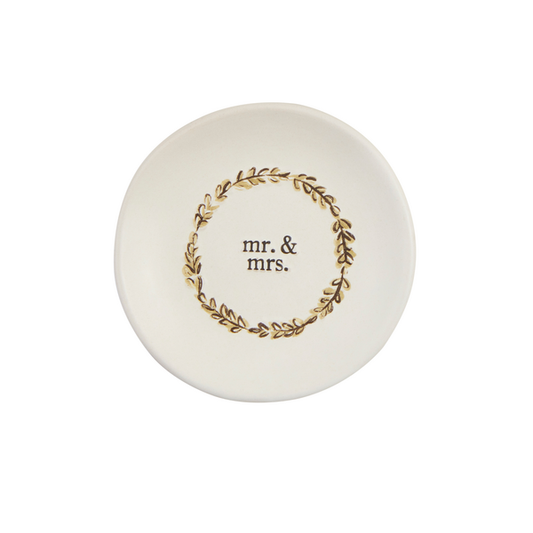 Mr. & Mrs. Ring Dish