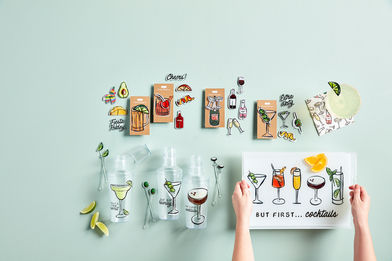 Acrylic Bar Cocktail Tray