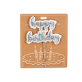 Rainbow Birthday Cake Topper