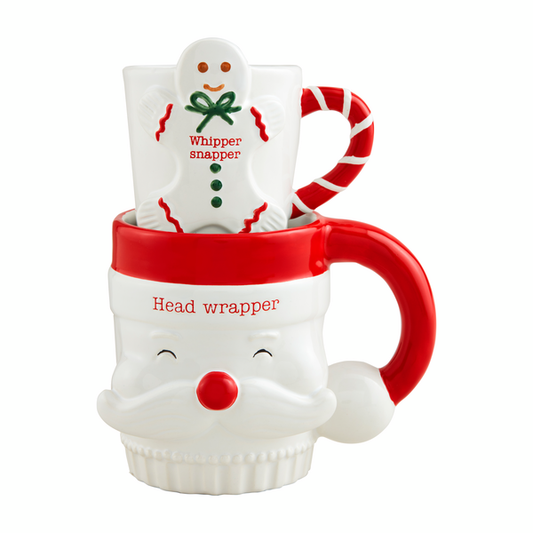 Christmas Big & Little Mug Set