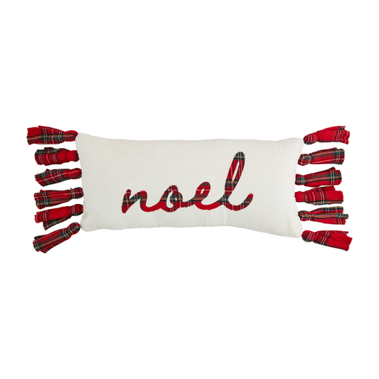 Noel Tartan Tassel Pillow