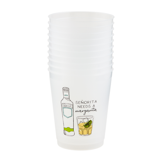 Senorita Margarita Party Cup Set