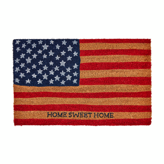 American Flag Doormat