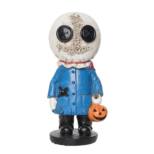 Kid with Zombie Head Figure