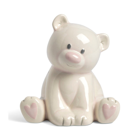 Teddy Bear Bank - Pink
